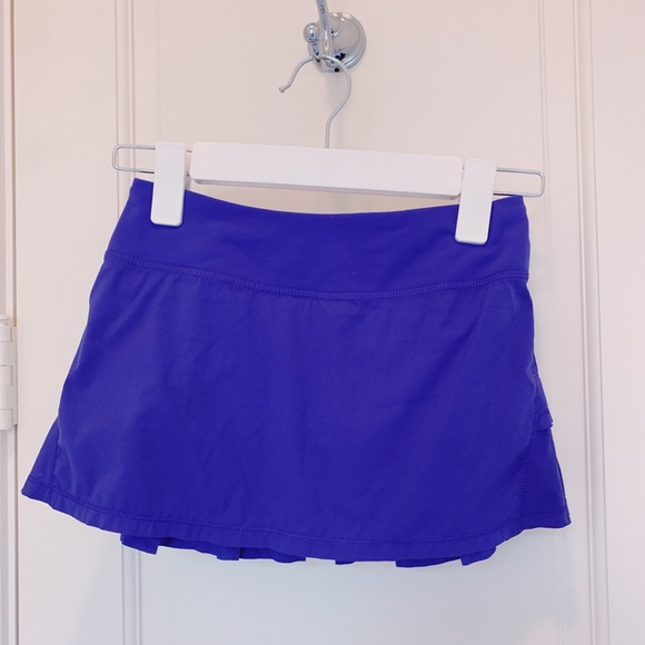 ✨EUC✨RARE IVIVVA GIRLS PURPLE/NEON YELLOW SET THE PACE SKIRT SIZE 8 - Picture 4 of 11